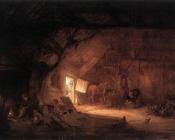 艾萨克 范 奥斯塔德 : Farmhouse Interior